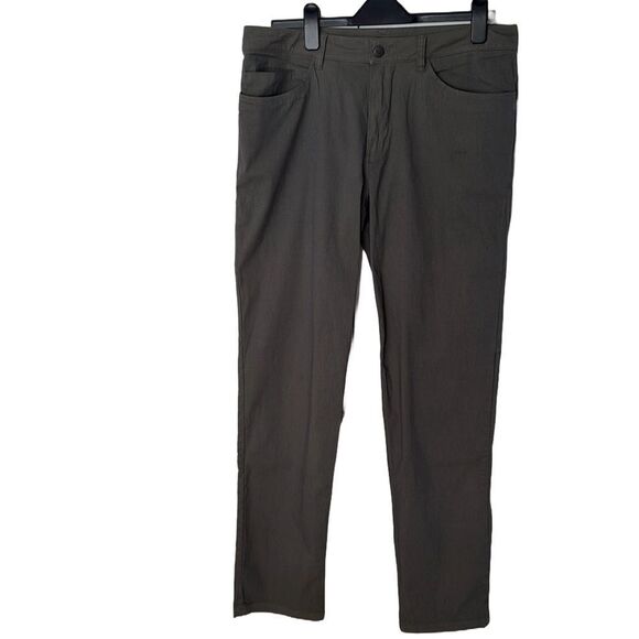 Lululemon ABC Classic 5-Pocket Pant - Grey Sage - 33x34 - M56705S - Picture 1 of 9